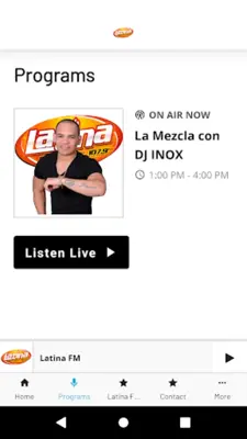 LATINA FM android App screenshot 10