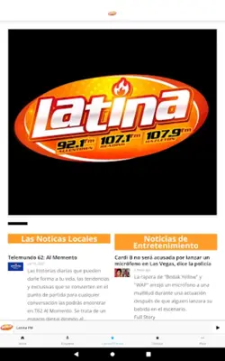 LATINA FM android App screenshot 1