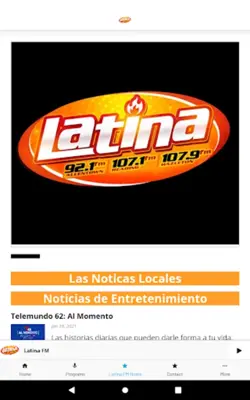 LATINA FM android App screenshot 5